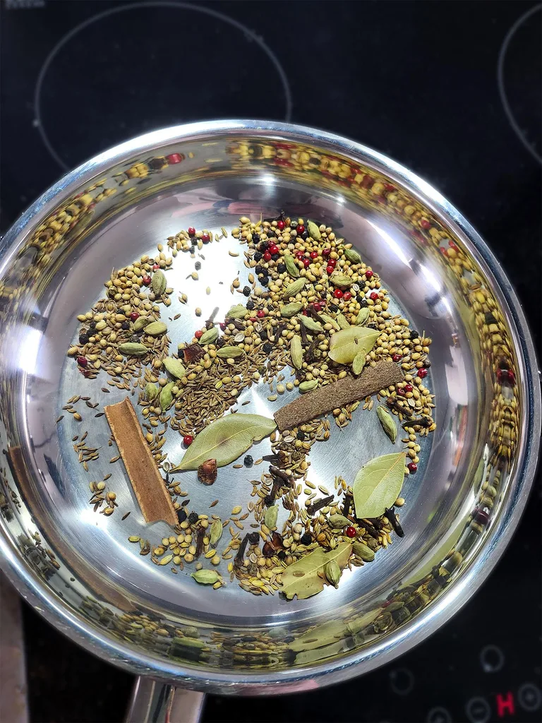 Garam Masala – Schritt 1